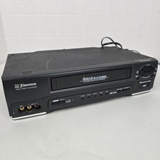Emerson EWV601A VCR 4 Head HiFi VHS Video Cassette Player No Remote - Parts Only