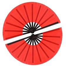 2 Pack Large Clacking Rave Fans 13" Foldable Hand Fans for Dancing  Parties
