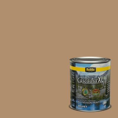 #ad Rodda Paint CASCADIA XL Exterior Velvet Paint amp; Primer in One Quart Spiced ... $28.36