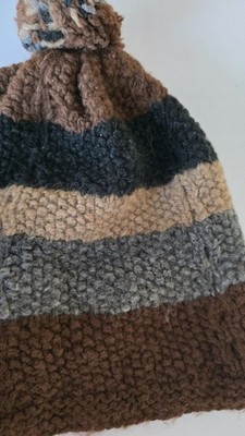 Strip Bennie Alpaca  Fine Yarn 100% Pure, Soft, Peruvian Artisan Hand Made