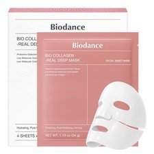 BIODANCE Bio-Collagen Real Deep Mask: Hydrating Overnight Hydrogel, Pore Minimiz