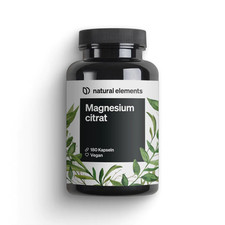 Magnesiumcitrat Kapseln NATURAL ELEMENTS