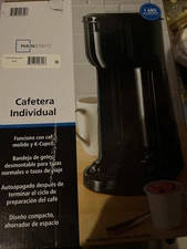 Mainstays Single Serve and K-Cup Coffee Maker - Black