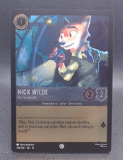 Nick Wilde: Sly Fox Sleuth 178/204 - Lorcana: Whispers in the Well-COLD FOIL
