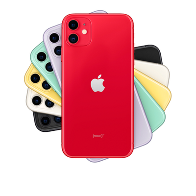 Apple iPhone 11 64GB Unlocked - Black, Red, Purple - Free Shipping