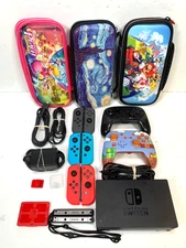 Nintendo Switch Accessories (Joy-Con Charger Dock Controller Grip Case HDMI AC)