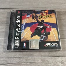 NBA Jam Extreme (PS1 Sony PlayStation 1, 1996) W Manual Tested Clean Disc
