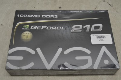 EVGA GeForce 210 1GB DDR3 Graphics Card *New Unused*