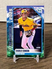 2025 Choice NWL CHARLIE CONDON Spokane Indians (Rockies) SP Prospect RC Card