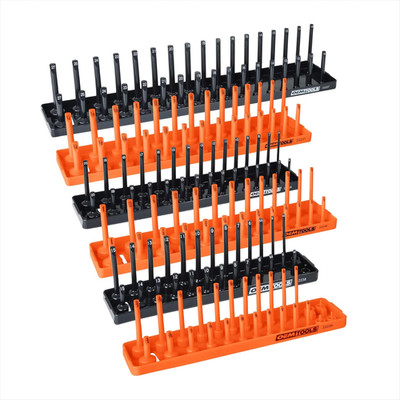 22418 Socket Organizer Set, 6-Piece Holder Set Includes 1/4'', 3/8'', 1/2'' Drive M