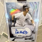 2026 Topps Chrome Black Don Mattingly Ivory Autographs (RAW)