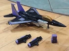 1984 Vintage G1 Transformers SKYWARP "Pre-rub" Jet Airplane Hasbro 1980’s Toy