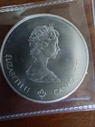 1973 Canadian Silver 5 Dollar World Coin - Canada 1976 Montreal Olympics