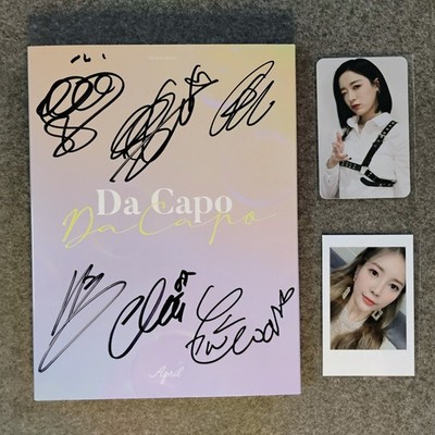 [SIGNED] April - Da Capo (Glitter Ver) (7th Mini) (2020) All member Autographed