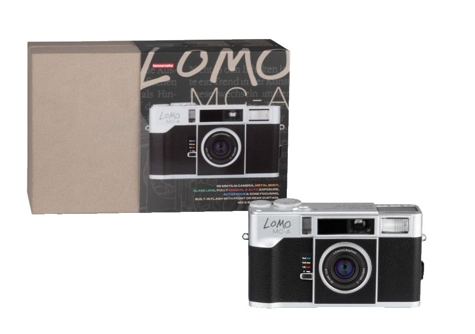 NEW Lomo MC-A 35mm Film Camera From Japan -LIMITED EDITION- SILVER