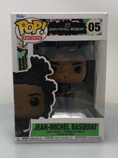 Funko POP! Figura Vinilo Celebridades Artistas Jean-Michel Basquiat #5 CAJA DAÑADA