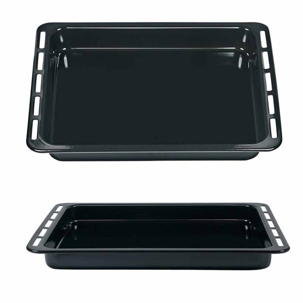 Backblech Emailliert Hoch Original Whirlpool Bauknecht 481010657928 450X375X43Mm-image