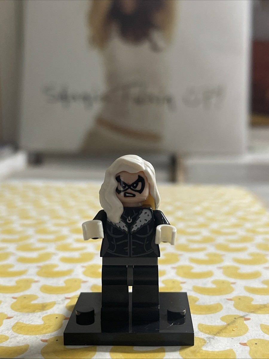 BLACK CAT LEGO MINIFIG FIGURE felicia hardy spider-verse spider