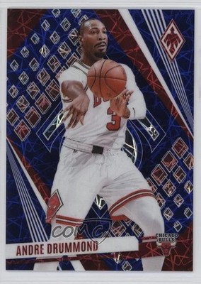 2023-24 Panini Phoenix Blue Lazer Phoenix 39/275 Andre Drummond #188 1u2b