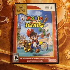 Mario Power Tennis Wii 2009 No Manual Replacement Case Tested Very Good Conditio