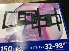 MEMBER'S MARK TILTING TV WALL MOUNT WITH LEVELING DESIGN FOR 32-90 INCH TVS