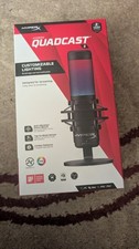 HyperX QuadCast S RGB LED USB Cardioid Microphone - Black Open Box 