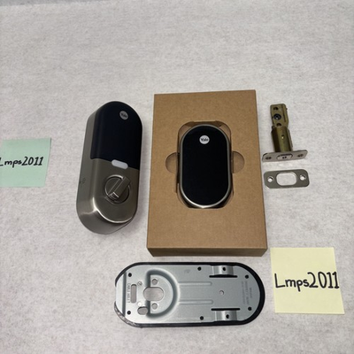 #ad Nest x Yale Lock Smart Lock for Keyless Entry In Satin Nickel Finish YRD540 Read $95.00