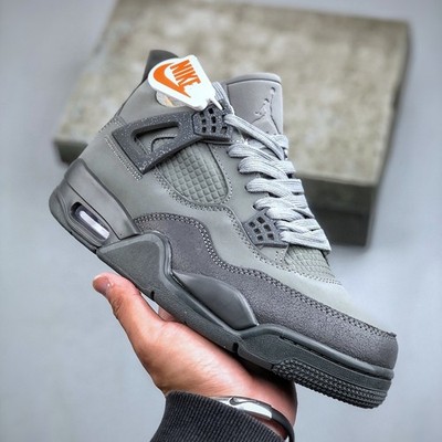 NK AJ4 Retro SE Paris Olympics Wet Cement Mens FQ7928-001