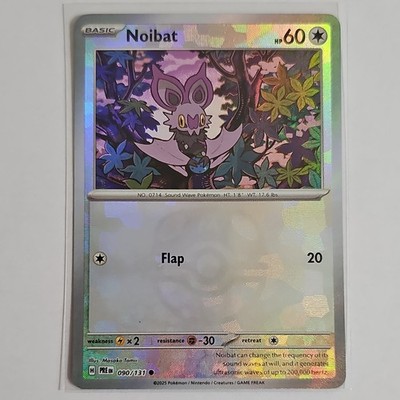 Noibat (Master Ball Pattern) 090/131 Holo Sv: Prismatic Evolutions English