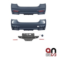 Sport Evo Stoßstange hinten passt für BMW 3er F30 +Diffusor nicht M3 +Gutachten