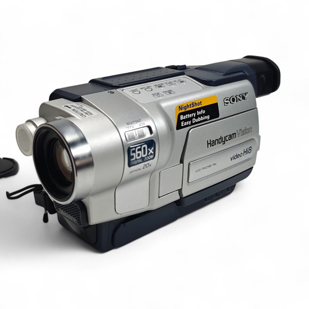 Sony Handycam CCD-TRV218E Camcorder Hi8 Tape 560x Night Vision