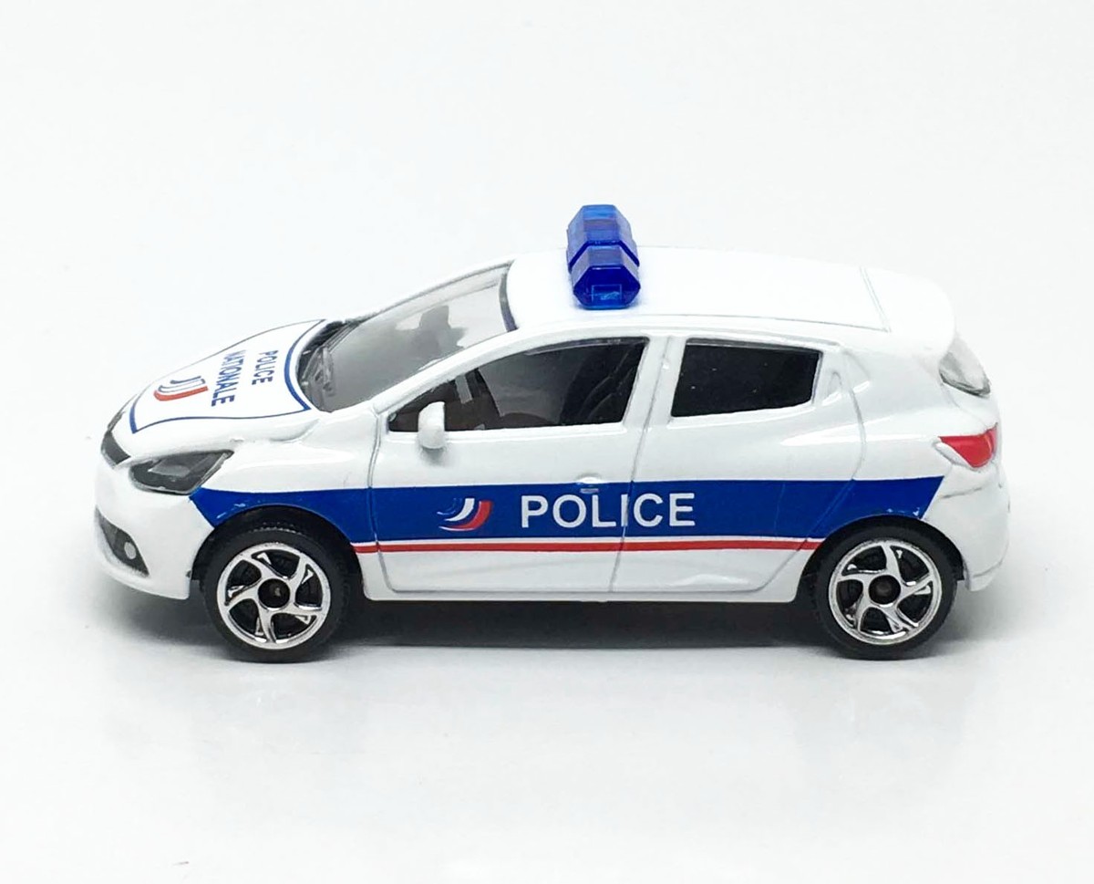 Majorette Renault Clio Sport France Police White 1:64 (3
