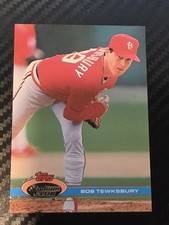 1991 Topps Stadium Club - Bob Tewksbury #417 St Louis Cardinals 