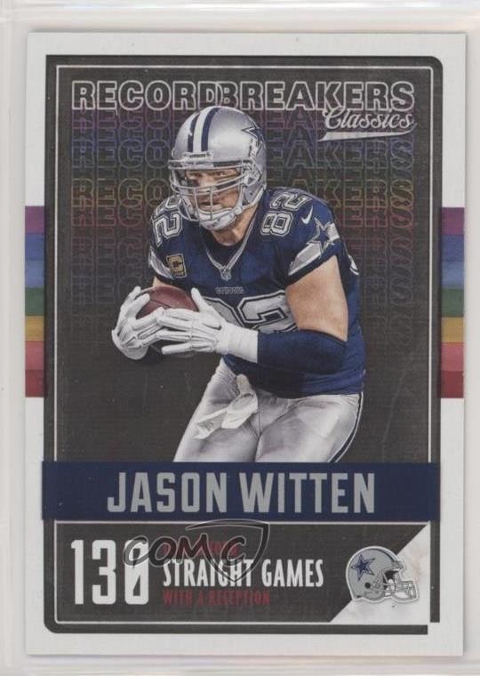 2017 Panini Classics Record Breakers Jason Witten #7 0f6