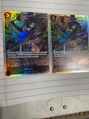 Brook EB01-046 SR One Piece Card Game English Foil The Best Vol2 PRB02 X2