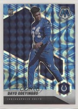 2021 Panini Mosaic Rookies Reactive Blue Mosaic Prizm Dayo Odeyingbo #357 0jk3