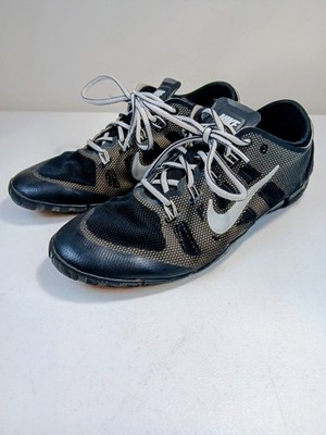 Nike Free Run Bionic Training Running Shoes Black Gold Womens Size 9.5
