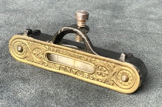 Stanley No. 41 cast iron and brass pocket line level