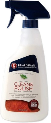 Guardsman Anytime Clean & Polish Wood Cleaner & Furniture Polish for Cabinets, T