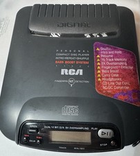 RCA Vintage 1993 Personal Portable CD Player RP-7902A with Case