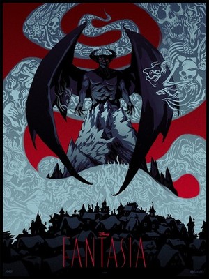 Disney Mondo Fantasia Print  (variant)  Becky Cloonan #124 of 175