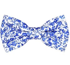 Mens Cotton Floral Pre-tied Bowtie Flower Pattern Bow Tie for Wedding Fl10