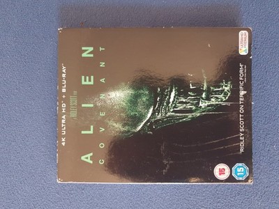 Alien Covenant Blu Ray + 4K UHD UltraHD Pappschuber (nur Pappschuber)