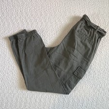 Abercrombie Kids Cargo Joggers Color Camo Green Size 15/16