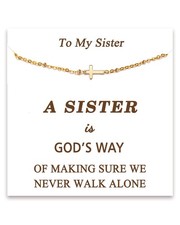 Sisters Gifts for Women Sister Birthday Gifts Christian Bracelet for Women Relig