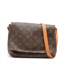 Louis Vuitton Monogram Musette tango M51257 Brown