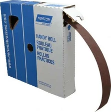 Norton 1-1/2" x 50 Yd 120 Grit Aluminum Oxide Shop Roll