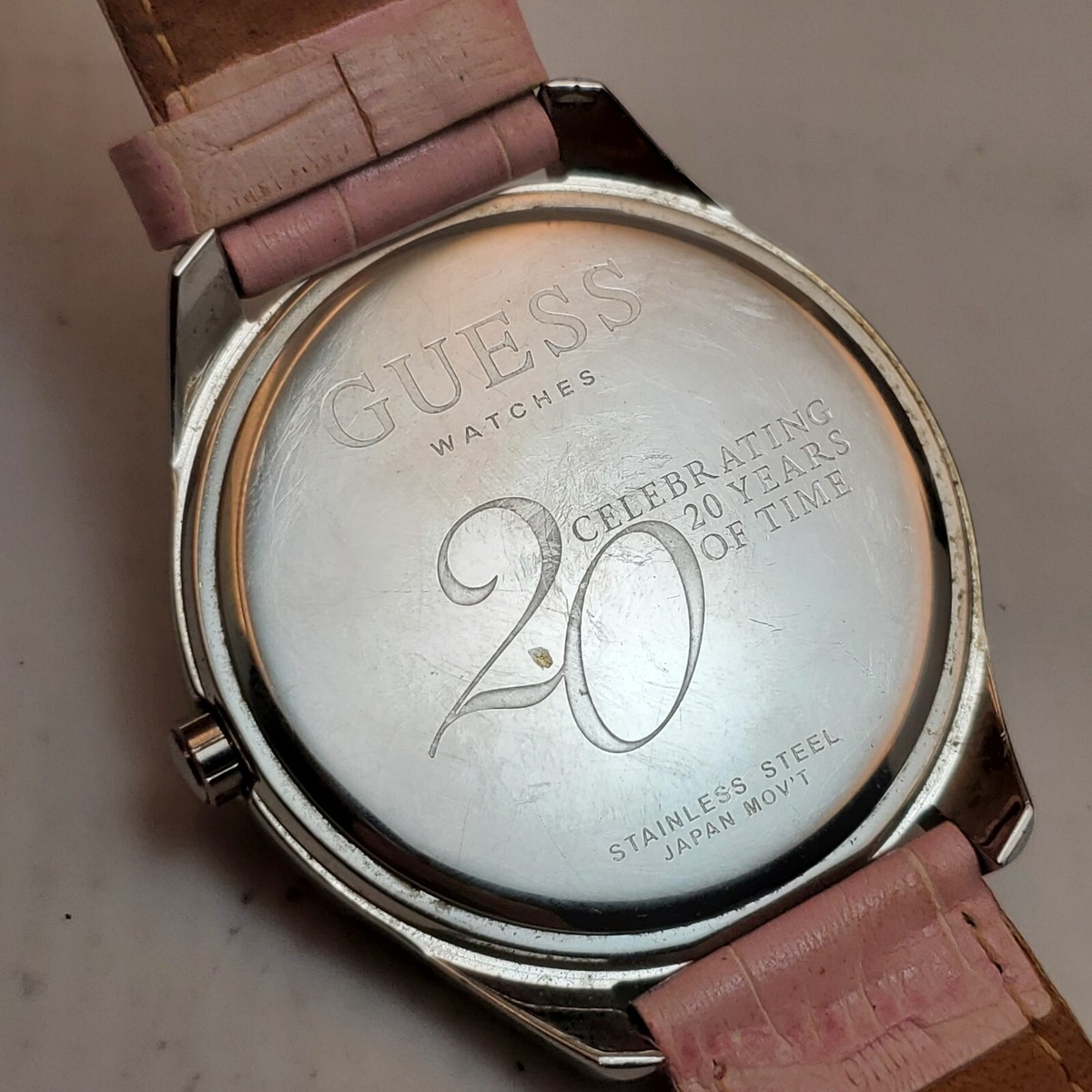 GUESS CELEBRATING 20 YEARS OF TIME JAPAN MOV