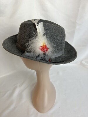 Vintage Lancaster Wool Fedora‎ 1970s Women main image 3