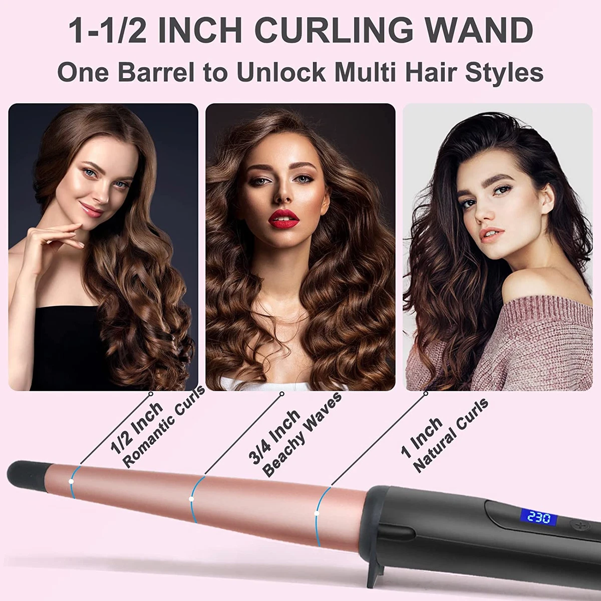 1 inch on sale curling iron